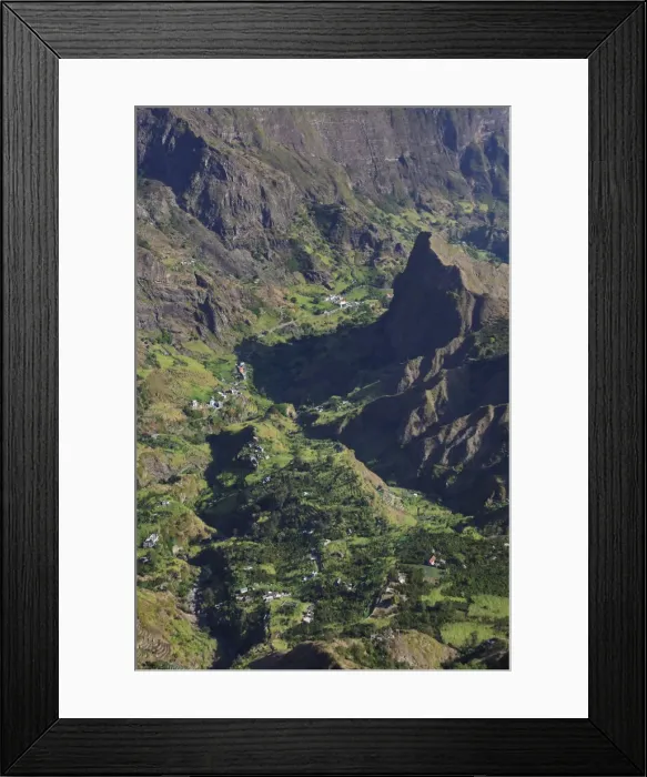 Framed Print : Cape Verde, Santo Antao, Ribeira do Paul (Paul Valley)