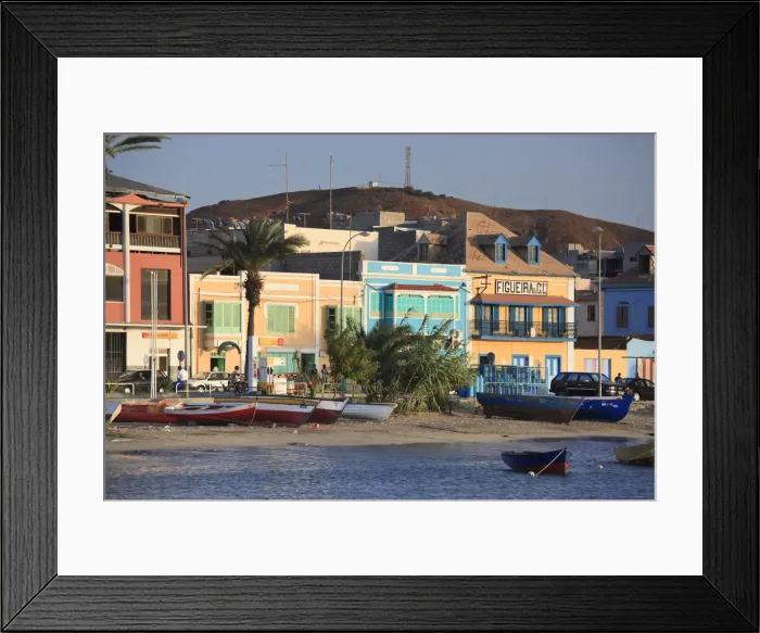 Framed Print : Cape Verde, Sao Vicente, Mindelo, Colonial Architecture Framed Print : Cape Verde, Sao Vicente, Mindelo, Colonial Architecture