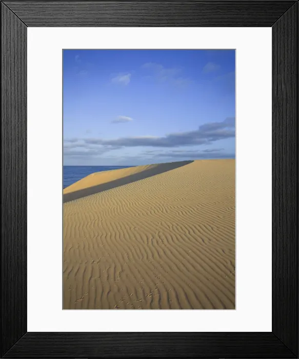 Framed Print : Cape Verde, Boavista, Chaves Beach (Praia de Chaves), sand dunes Framed Print : Cape Verde, Boavista, Chaves Beach (Praia de Chaves), sand dunes