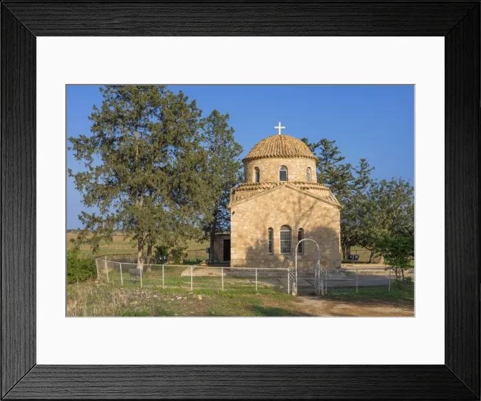 Framed Print : Monastery of St. Barnabas, Northern Cyprus