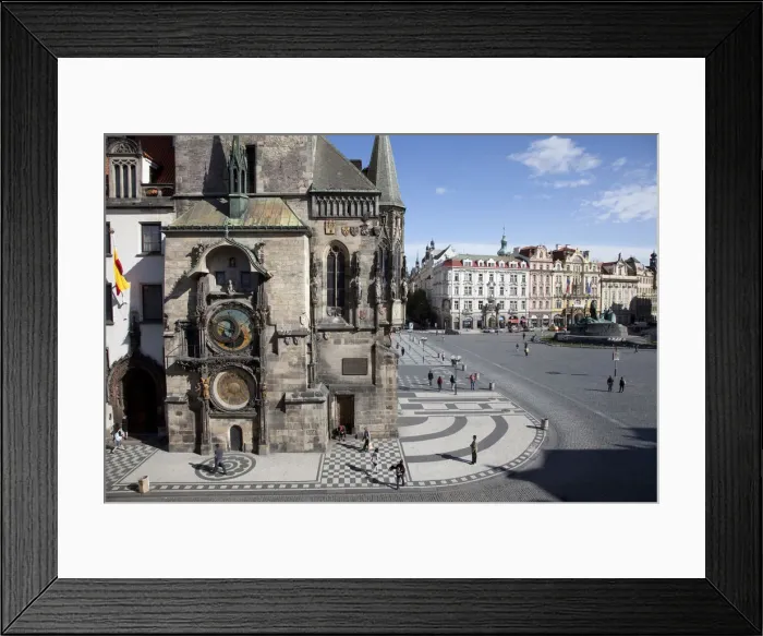 Framed Print : Astronomical clock, Old Town Hall, Old Town Square, Prague, Czech Republic Framed Print : Astronomical clock, Old Town Hall, Old Town Square, Prague, Czech Republic