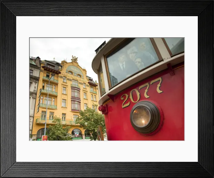 Framed Print : Grand Hotel Europa, Wenceslas Square, Prague, Czech Republic Framed Print : Grand Hotel Europa, Wenceslas Square, Prague, Czech Republic