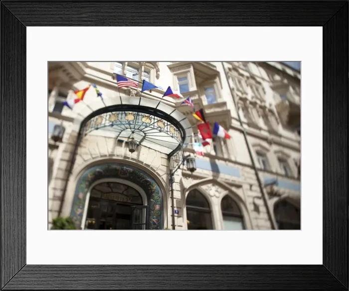 Framed Print : Hotel Pariz, Prague, Czech Republic Framed Print : Hotel Pariz, Prague, Czech Republic