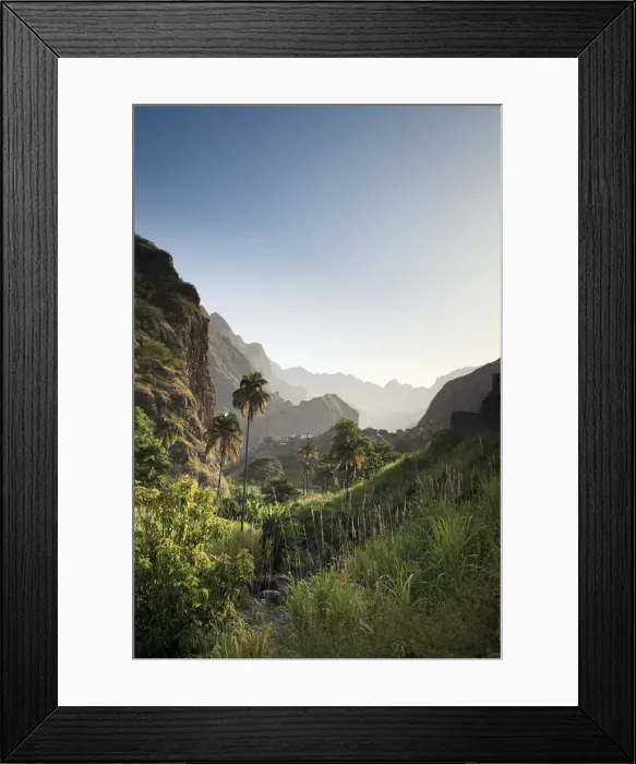 Framed Print : Cape Verde, Santo Antao, Ribeira do Paul (Paul Valley) Framed Print : Cape Verde, Santo Antao, Ribeira do Paul (Paul Valley)