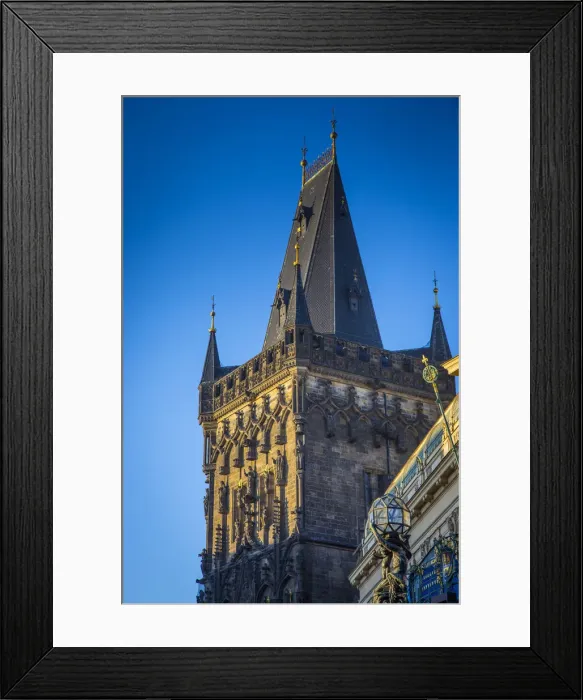 Framed Print : Powder Tower, Old Town, Prague, Czech Republic Framed Print : Powder Tower, Old Town, Prague, Czech Republic