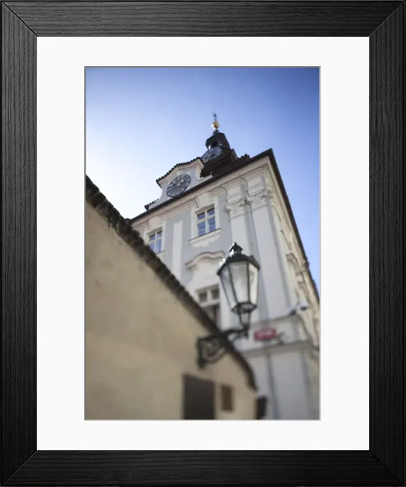 Framed Print : Hebrew Clock on Old Town Hall, Jewish Quarter, Prague, Czech Republic Framed Print : Hebrew Clock on Old Town Hall, Jewish Quarter, Prague, Czech Republic