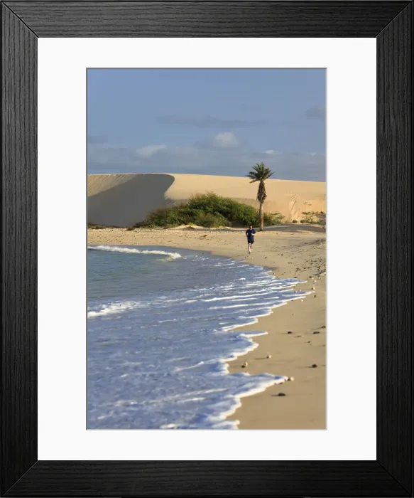 Framed Print : Cape Verde, Boavista, Chaves Beach (Praia de Chaves) Framed Print : Cape Verde, Boavista, Chaves Beach (Praia de Chaves)
