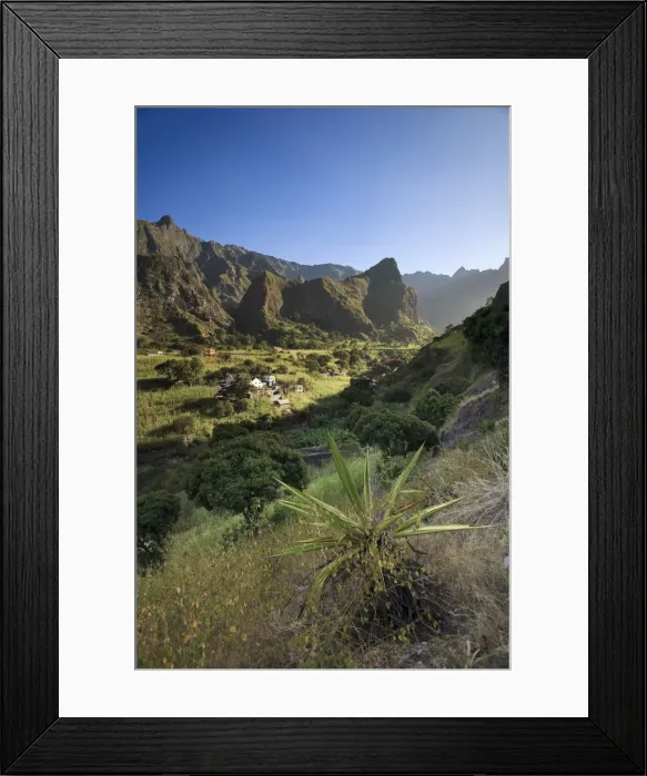 Framed Print : Cape Verde, Santo Antao, Ribeira do Paul (Paul Valley) Framed Print : Cape Verde, Santo Antao, Ribeira do Paul (Paul Valley)