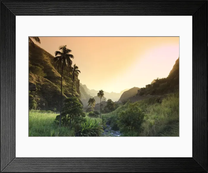 Framed Print : Cape Verde, Santo Antao, Ribeira do Paul (Paul Valley) Framed Print : Cape Verde, Santo Antao, Ribeira do Paul (Paul Valley)
