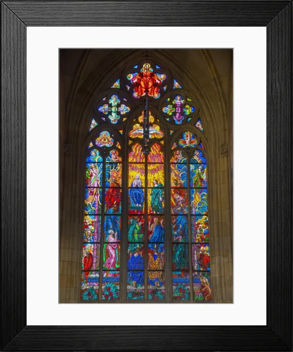 Framed Print : Czech Republic, Prague, Mala Strana, Prague Castle, St. Vitus Cathedral Framed Print : Czech Republic, Prague, Mala Strana, Prague Castle, St. Vitus Cathedral