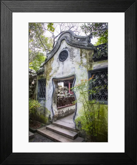 Framed Print : Yu Yuan Gardens, Old City, Shanghai, China Framed Print : Yu Yuan Gardens, Old City, Shanghai, China