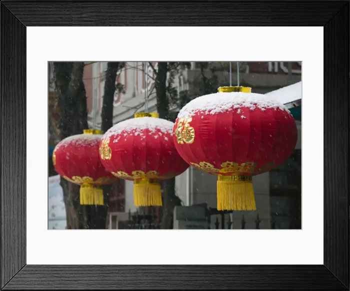 Framed Print : China, Shandong Province, Qingdao, Old Town, Red Lanterns outside Qingdao Aquarium Framed Print : China, Shandong Province, Qingdao, Old Town, Red Lanterns outside Qingdao Aquarium