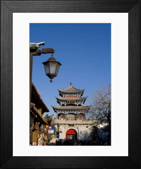 Framed Print : Dali Old Town, Yunnan Province, China Framed Print : Dali Old Town, Yunnan Province, China