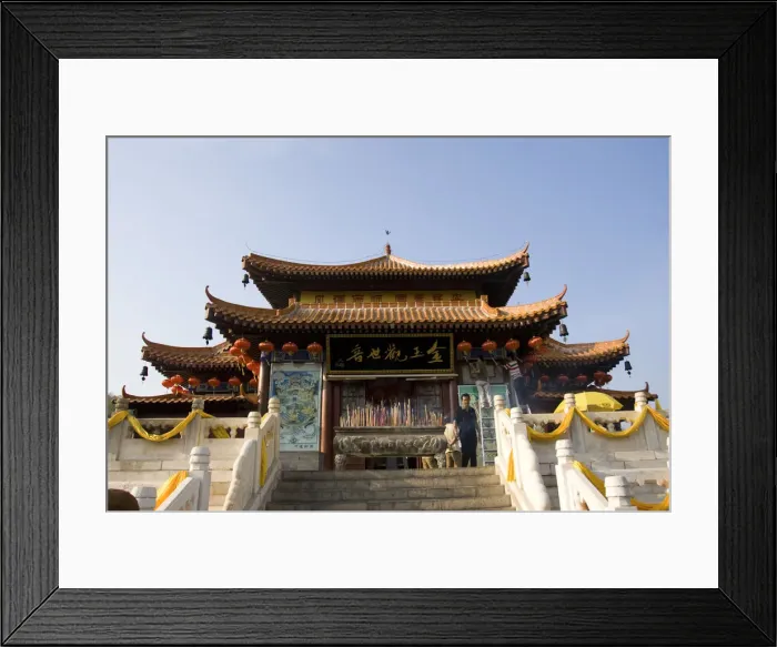 Framed Print : Temple, Nanshan Park, Sanya, Hainan Island, China Framed Print : Temple, Nanshan Park, Sanya, Hainan Island, China