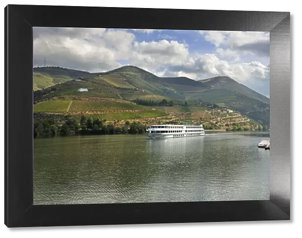 An hotel-ship at the Douro river. Portugal