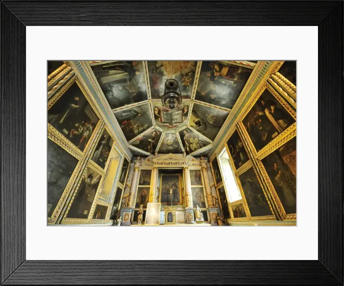 Framed Print : Interior of the Corpo Santo chapel at the old city of Funchal. Madeira, Portugal Framed Print : Interior of the Corpo Santo chapel at the old city of Funchal. Madeira, Portugal