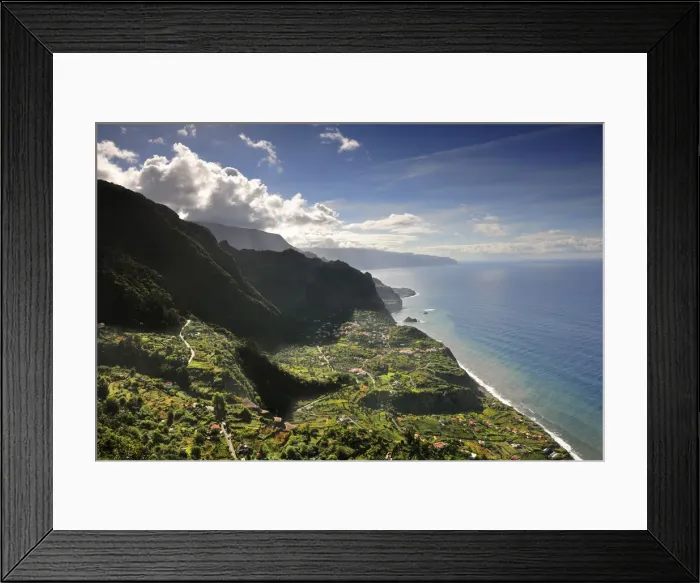 Framed Print : Arco de Sao Jorge. North coast of Madeira, Portugal