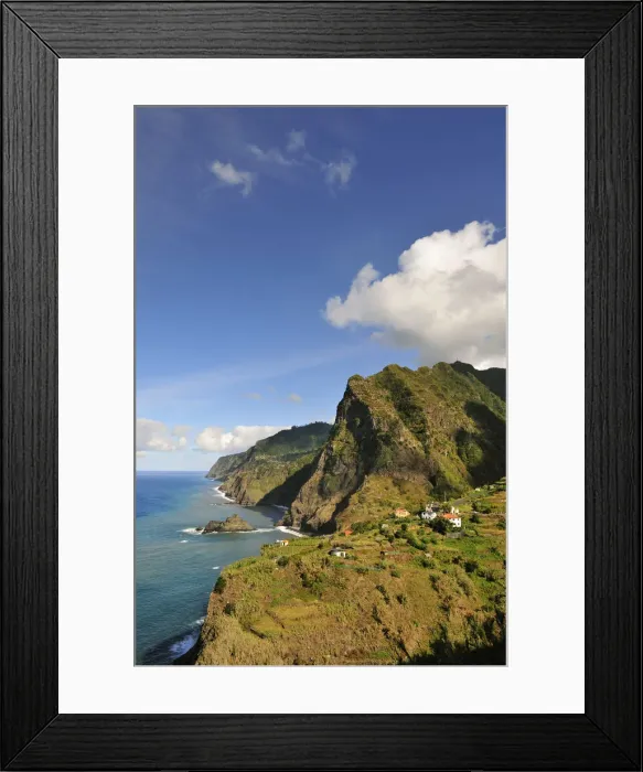 Framed Print : Sao Jorge region. North coast of Madeira. Portugal Framed Print : Sao Jorge region. North coast of Madeira. Portugal