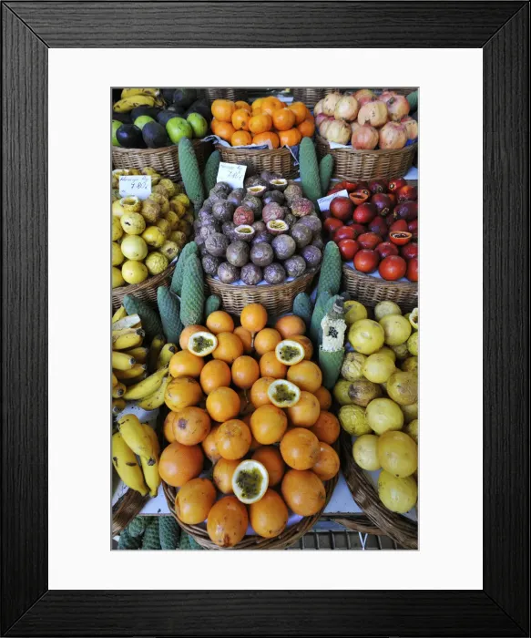 Framed Print : Different kinds of passionfruit. Mercado dos Lavradores, Funchal. Madeira, Portugal Framed Print : Different kinds of passionfruit. Mercado dos Lavradores, Funchal. Madeira, Portugal