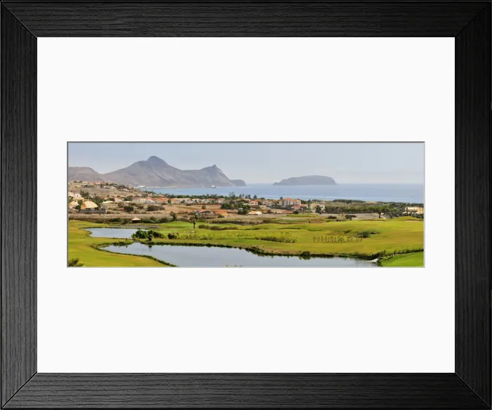 Framed Print : Porto Santo golf course. Porto Santo island. Madeira, Portugal Framed Print : Porto Santo golf course. Porto Santo island. Madeira, Portugal