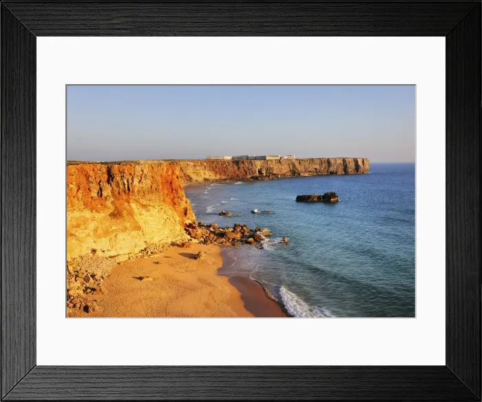 Framed Print : Sagres cape, where the great world discoveries of Portugal were planned by Infante Framed Print : Sagres cape, where the great world discoveries of Portugal were planned by Infante