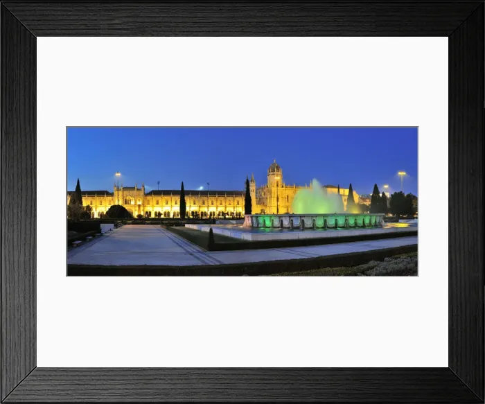 Framed Print : Jeronimos monastery, a Unesco World Heritage Site, at twilight. Lisbon, Portugal Framed Print : Jeronimos monastery, a Unesco World Heritage Site, at twilight. Lisbon, Portugal