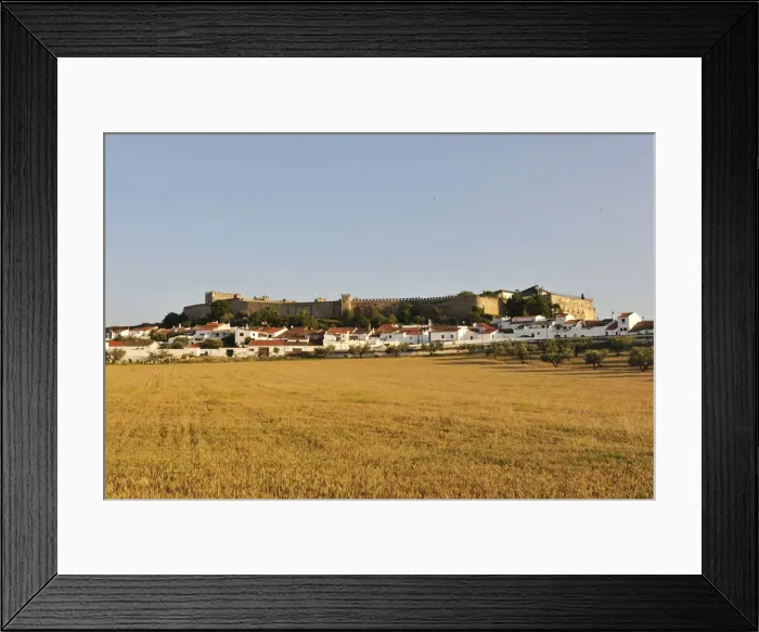 Framed Print : The medieval castle of Serpa. Alentejo, Portugal Framed Print : The medieval castle of Serpa. Alentejo, Portugal