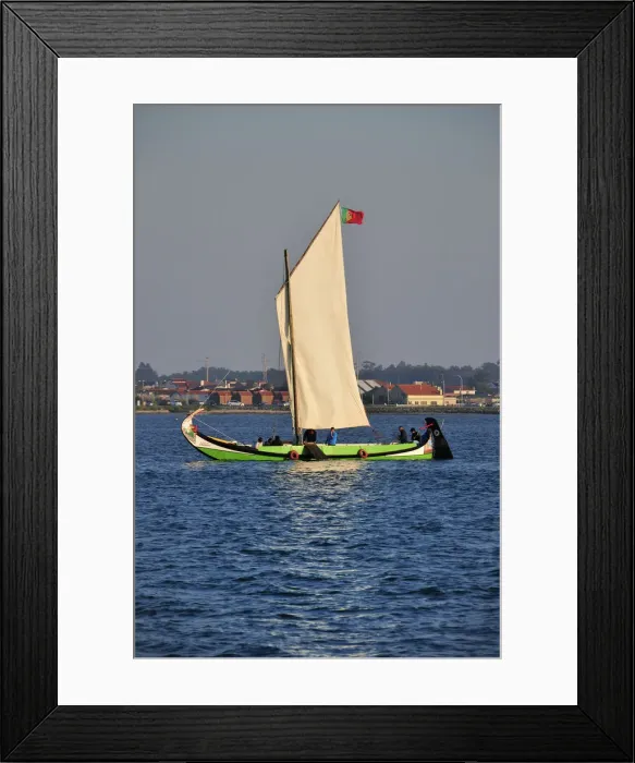 Framed Print : A traditional boat (moliceiro) in the Aveiro river. Portugal Framed Print : A traditional boat (moliceiro) in the Aveiro river. Portugal