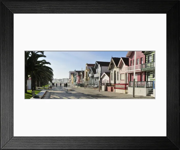 Framed Print : Costa Nova, Aveiro. Portugal Framed Print : Costa Nova, Aveiro. Portugal