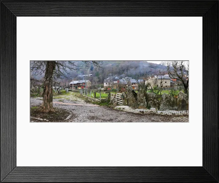 Framed Print : The village of Rio de Onor. Montesinho Natural Park, Portugal Framed Print : The village of Rio de Onor. Montesinho Natural Park, Portugal