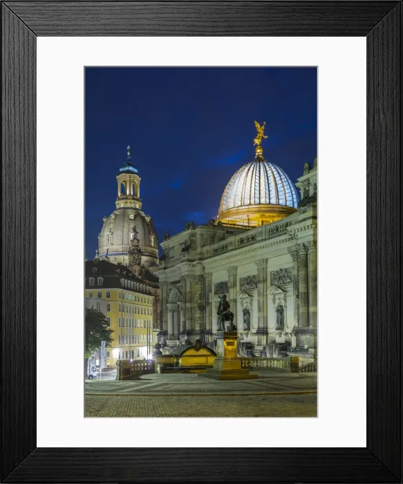 Framed Print : Festung Dresden (museum) and Frauenkirch, Dresden, Saxony, Germany Framed Print : Festung Dresden (museum) and Frauenkirch, Dresden, Saxony, Germany