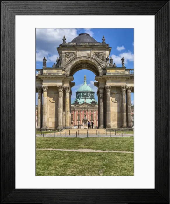 Framed Print : New Palace (1769), Potsdam, Brandenburg, Germany Framed Print : New Palace (1769), Potsdam, Brandenburg, Germany