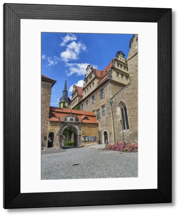 Framed Print : Merseburger Schloss (15th century), Merseburg, Saxony-Anhalt, Germany Framed Print : Merseburger Schloss (15th century), Merseburg, Saxony-Anhalt, Germany