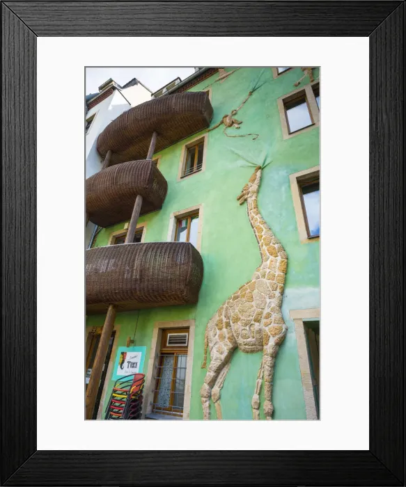 Framed Print : Kunsthofpassage, Dresden, Saxony, Germany Framed Print : Kunsthofpassage, Dresden, Saxony, Germany