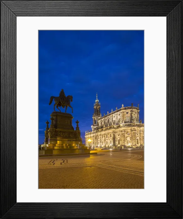 Framed Print : Hofkirche, Dresden, Saxony, Germany Framed Print : Hofkirche, Dresden, Saxony, Germany