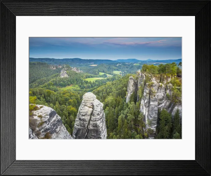 Framed Print : Bastei, Saxon Switzerland National Park, Saxony, Germany Framed Print : Bastei, Saxon Switzerland National Park, Saxony, Germany