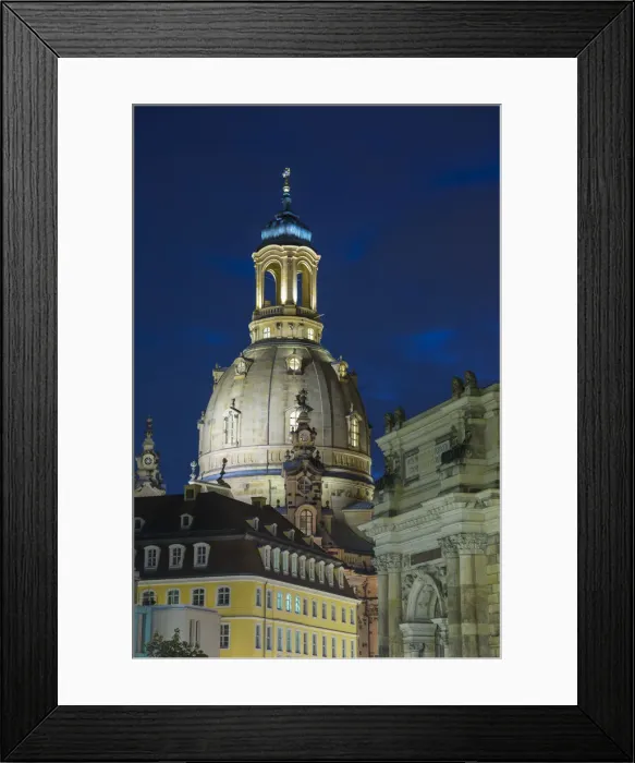 Framed Print : Frauenkirche, Dresden, Saxony, Germany Framed Print : Frauenkirche, Dresden, Saxony, Germany