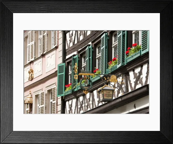 Framed Print : Pub or Inn sign, Bamberg, Germany Framed Print : Pub or Inn sign, Bamberg, Germany