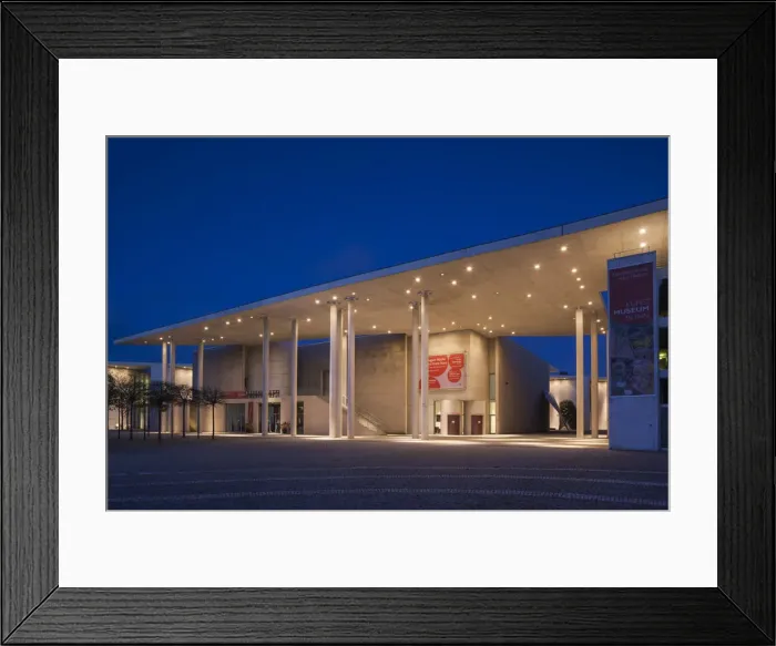 Framed Print : Germany, Nordrhein-Westfalen, Bonn, Museumsmeile, Kunstmuseum Bonn, art museum, dawn Framed Print : Germany, Nordrhein-Westfalen, Bonn, Museumsmeile, Kunstmuseum Bonn, art museum, dawn