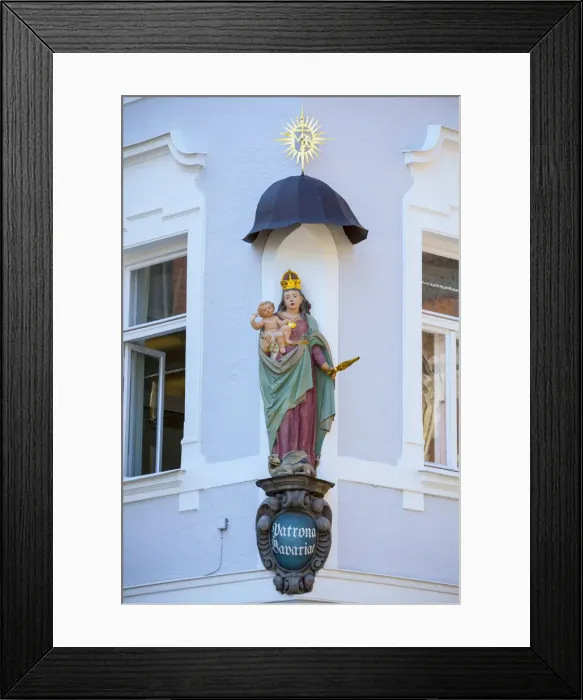 Framed Print : Building detail in Ingolstadts picturesque Old Town, Ingolstadt, Bavaria Framed Print : Building detail in Ingolstadts picturesque Old Town, Ingolstadt, Bavaria