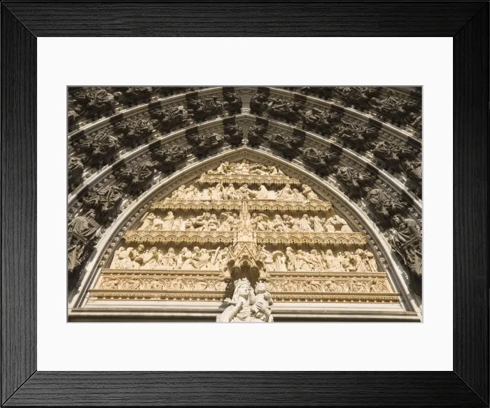 Framed Print : Germany, Rhineland-Westphalia, Cologne, Cologne Cathedral, Kolner Dom, front entrance Framed Print : Germany, Rhineland-Westphalia, Cologne, Cologne Cathedral, Kolner Dom, front entrance