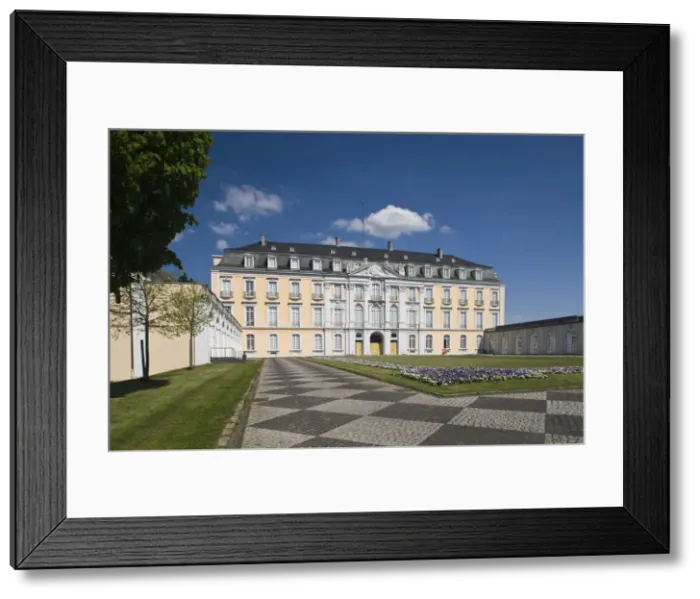 Framed Print : Germany, Rhineland-Westphalia, Bruhl, Schloss Augustusburg castle, b. 1768 Framed Print : Germany, Rhineland-Westphalia, Bruhl, Schloss Augustusburg castle, b. 1768