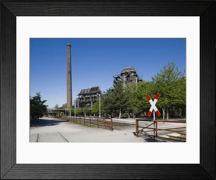 Framed Print : Germany, Rhineland-Westphalia, Ruhr Basin, Duisburg, North Duisburg Landscape Park Framed Print : Germany, Rhineland-Westphalia, Ruhr Basin, Duisburg, North Duisburg Landscape Park