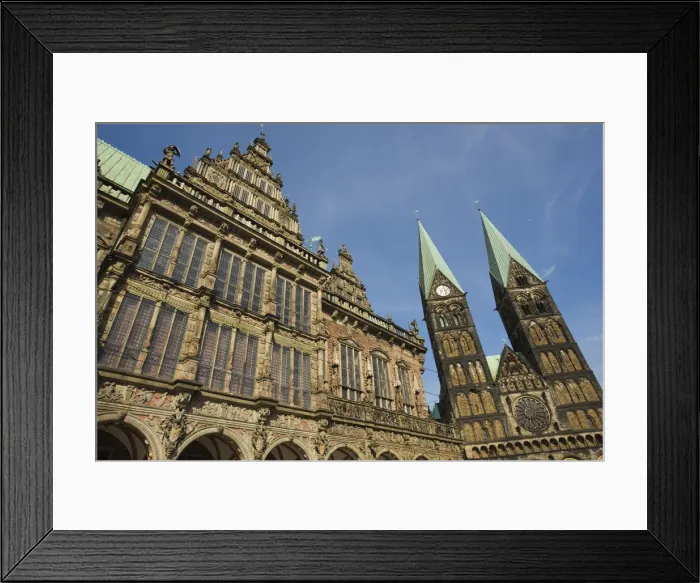 Framed Print : Germany, State of Bremen, Bremen, Rathaus, Town Hall Framed Print : Germany, State of Bremen, Bremen, Rathaus, Town Hall