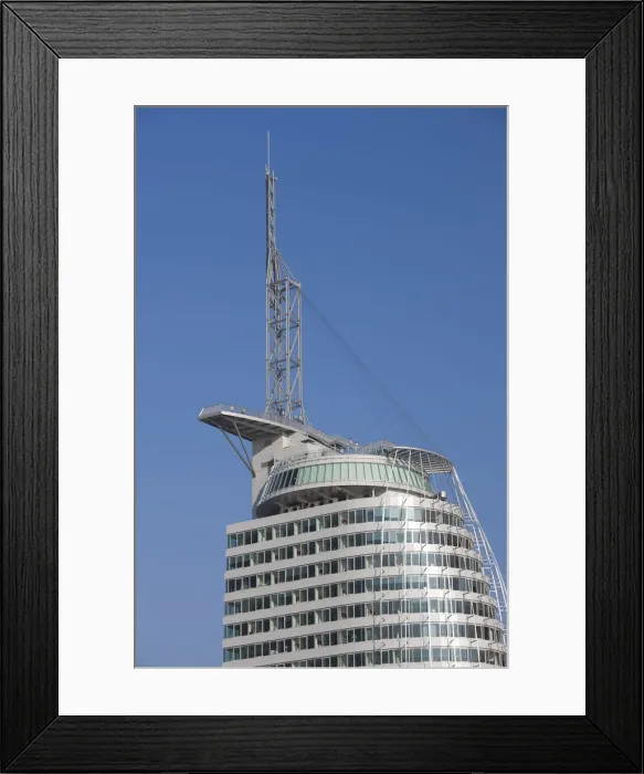 Framed Print : Germany, State of Bremen, Bremerhaven, Atlantic Sail City Building Framed Print : Germany, State of Bremen, Bremerhaven, Atlantic Sail City Building