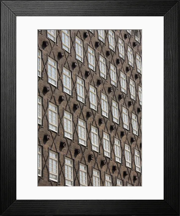 Framed Print : Germany, State of Hamburg, Hamburg, Merchant district, Sprinkenhof office building Framed Print : Germany, State of Hamburg, Hamburg, Merchant district, Sprinkenhof office building