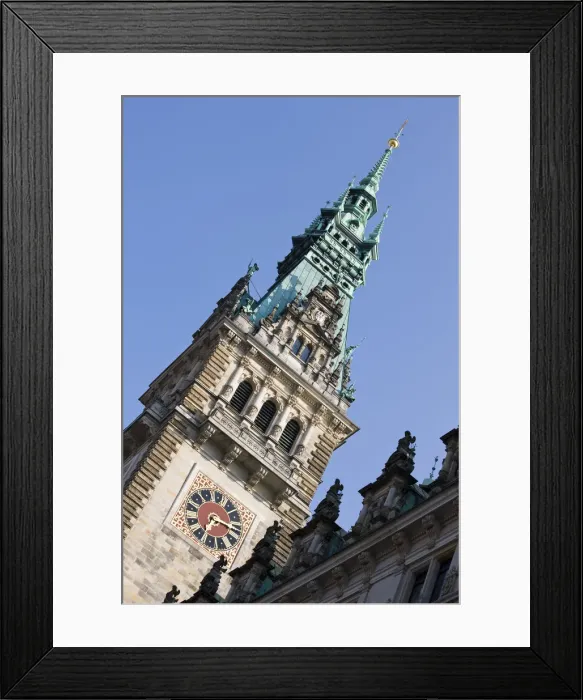 Framed Print : Germany, State of Hamburg, Hamburg, Rathaus, Town Hall Framed Print : Germany, State of Hamburg, Hamburg, Rathaus, Town Hall