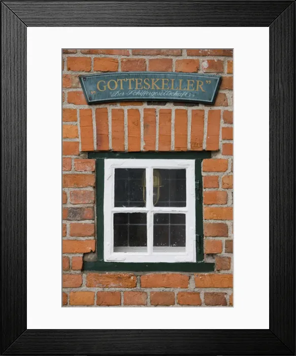 Framed Print : Germany, Schleswig-Holstein, Lubeck, House of the Seamens Guild Framed Print : Germany, Schleswig-Holstein, Lubeck, House of the Seamens Guild