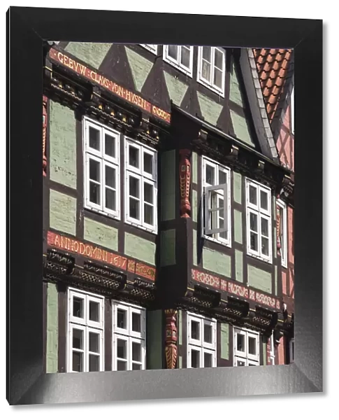 Germany, Lower Saxony, Celle, Old Timbered houses