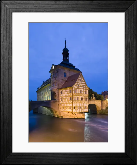 Framed Print : Germany, Bayern / Bavaria, Bamberg, Old Town Hall Framed Print : Germany, Bayern / Bavaria, Bamberg, Old Town Hall
